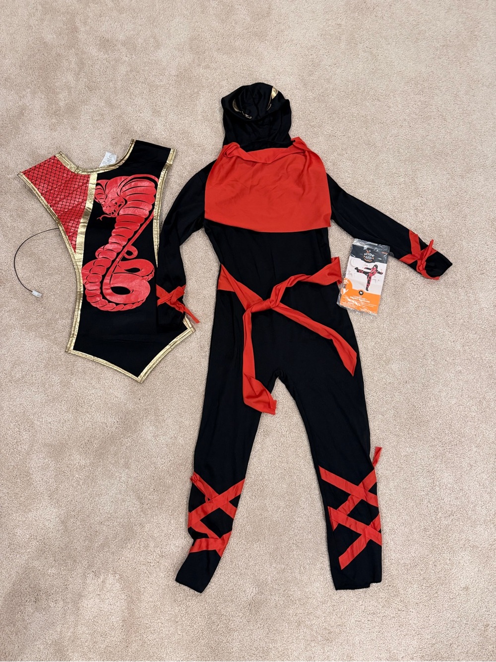 Snake Warrior Ninja Costume